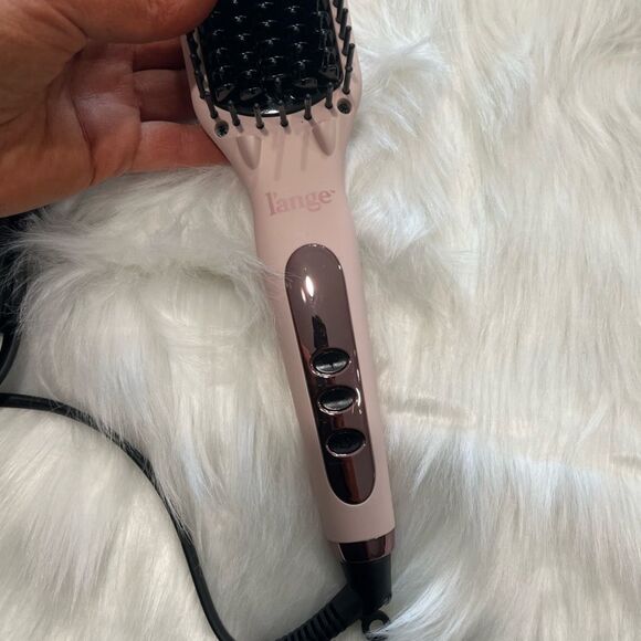 L'ange Pink Le Vite Ceramic Straightening Brush - Picture 2 of 4